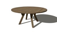 Eetkamertafel Turn, met klapbladen