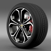 Chevrolet Volt Z spec concept wheel3d model