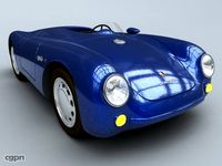 Porsche 550 Spyder3d model