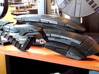 Geth Rifle Mass Effect by ItchyPigcreations
