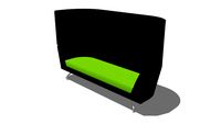 CWTCH-09 HB Three Seat High Back Work Sofa