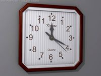Wall clock 3D Model