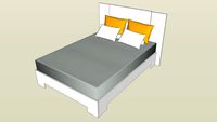 Cama Simples - Simple Bed