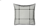 ALMOFADA QUADRICULADO GREY 50X50