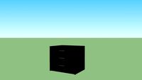 Homestar Finch 3 Drawer Chest