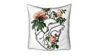 ALMOFADA HEART FLOWER 50X50