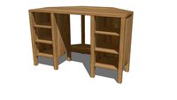 IKEA Brusali corner desk