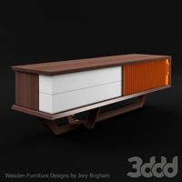 Wooden Furniture Designs by Jory Brigham