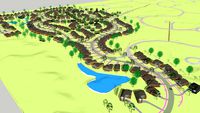 Phase One of a large master planned Coved Neighborhood in Moss Bluff Louisiana