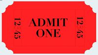 Admission Ticket