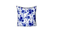 ALMOFADA BLUE FLOWERS 50X50