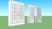 Porte bois classique