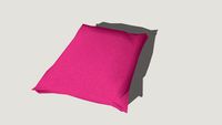 Design pink floor cushion - LAZY MINI design cushion