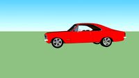 Opala 72 hotrod 262 vortec