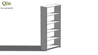 Qin Q5 Bamboo Shelf - Basic 800 - Stained Light White Color