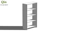 Qin Q4 Bamboo Shelf - Basic 800 - Stained Light White Color