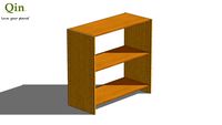 Qin Q2 Bamboo Shelf - Basic 800 - Caramel Color