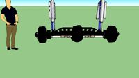 Built Rockwell Axle