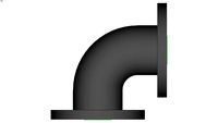 3' Flanged Ell - Tyler Union