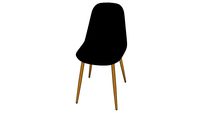'CLYDE Clyde Chaise scandinave noire REF 174726 PRIX 59,99 '