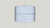 Male Pipe To Pipe Coupling-6in