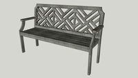 Chippendale Garden Bench
