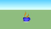Logo Java en 3D