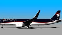 LATAM Chile personal concept livery N°3 (CC-BEP) - Airbus A321-211WL]