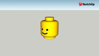 Kopf TempusCAD Lego