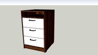 Archivador RTA de 3 Cajones - 3 Drawer Filing Cabinet RTA