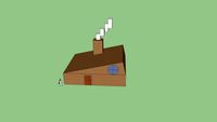 emoji house