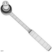 Ratchet Socket Wrench3d model