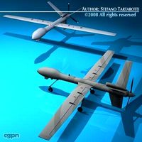 Predator UAV3d model