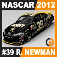 Nascar 2012 Car - Ryan Newman Chevrolet Impala #393d model