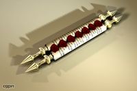 Sealed Scroll with Seven Seals3d model