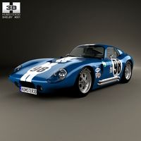 Shelby Cobra Daytona 19643d model
