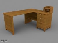 Desk 33d model
