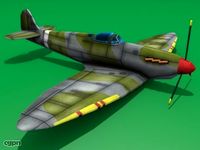 Supermarine Spitfire3d model