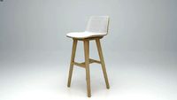 Alki Kuskoa stool - vray ready