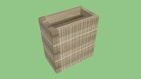 Basin in Silk Georgette Salvatori Ishiburo