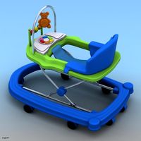 Baby Walker3d model