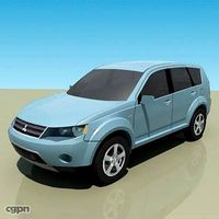 Mitsubishi outlander3d model