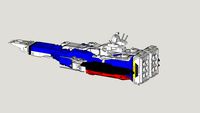 Macross Robotech SDF-1 Shipmode 3d Print Ready