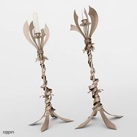 Floor Candle Holder 093d model