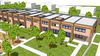 Studio per Residenziale in Via Gemona, Udine, Social Housing