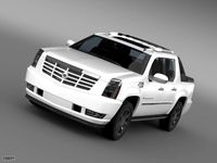 Cadillac Escalade EXT3d model