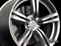 Aston Martin V8 rim3d model