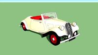 1939 Citroën Traction Avant Legere Cabriolet 11CV