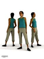 CWom0009-St3d model