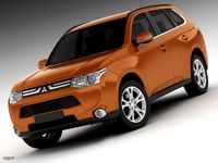 Mitsubishi Outlander 20133d model